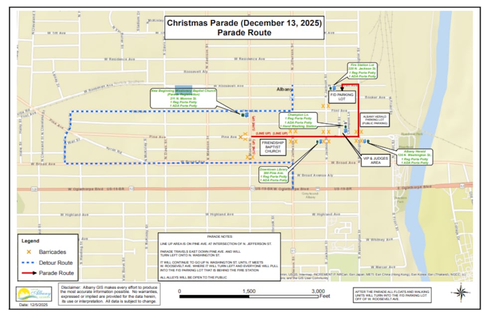 The parade and Christmas Village will bring thousands downtown, and transportation crews will...