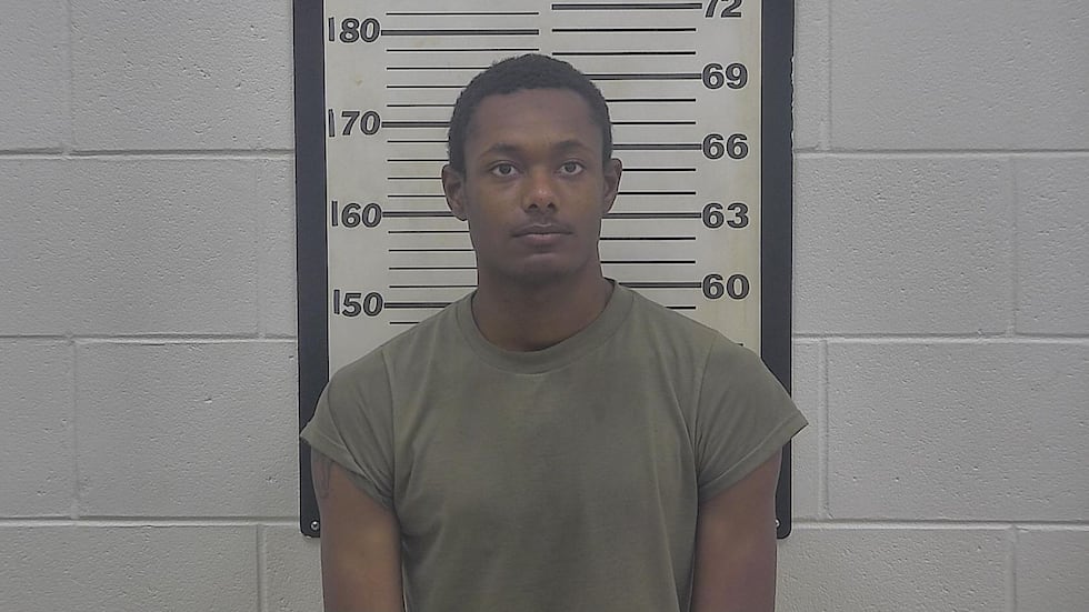 Tyrone Barry Carter, Jr., 26, was arrested Friday, May 15.