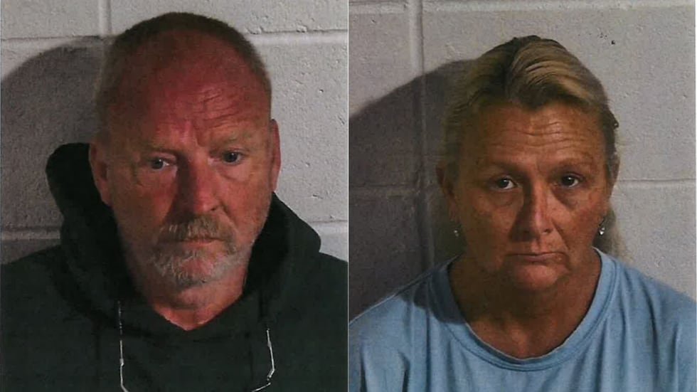 Former Pearson Police Chief, Woodrow "Peewee" Burkhalter and his wife, Angela Burkhalter, were...