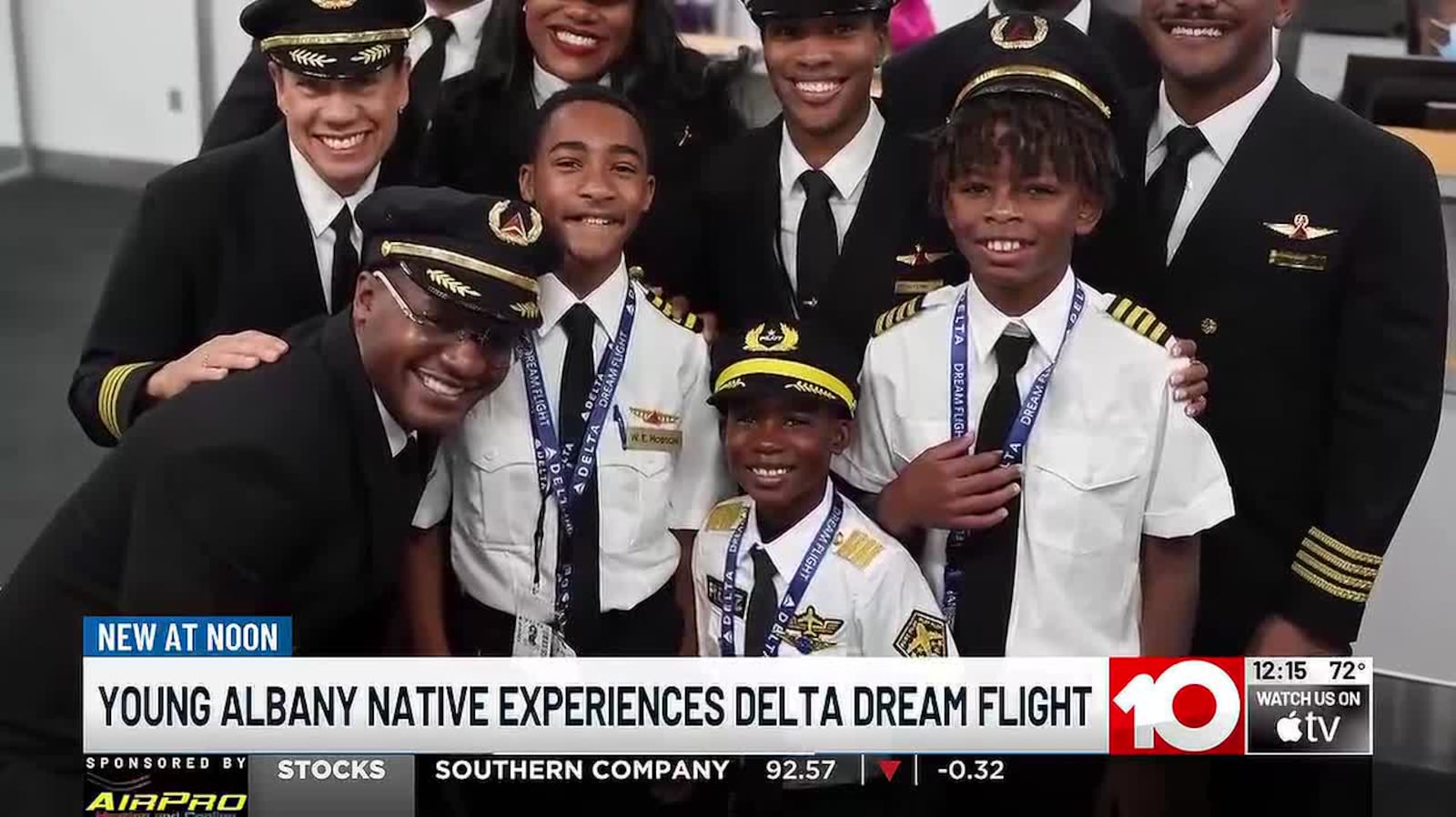 Albany native experiences aviation firsthand through Delta’s Dream Flight