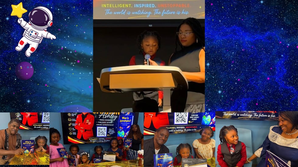 Jaxxon Ashley hosted his first book reading and signing event for his fourth birthday — as the...