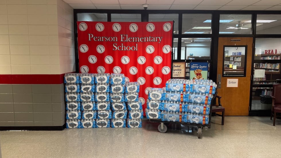 In a statement posted to its Facebook page, the district said bottled water has been provided...