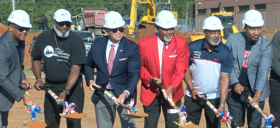 Groundbreaking for new gym and academic tower at Westover Comprehensive High School