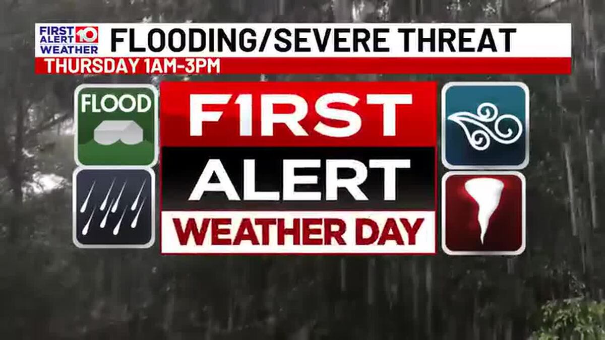 Southwest Georgia Faces Marginal Risk of Severe Storms and Flooding
