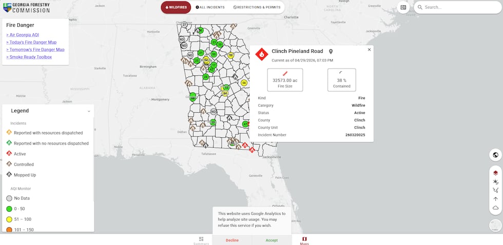 Firefighters from multiple states are working together, using controlled burns and coordinated...