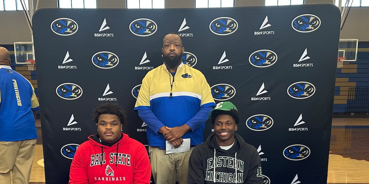 Sumter County Panthers football players sign college letters of intent