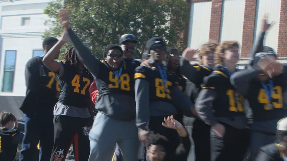 The city of Sylvester showed up and showed out to celebrate the A-Division 1 state champs!