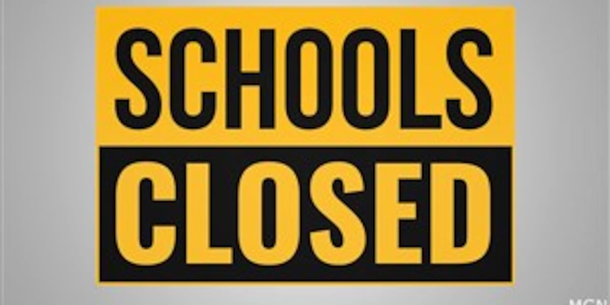 Several South schools announce closures, delays due to Tropical