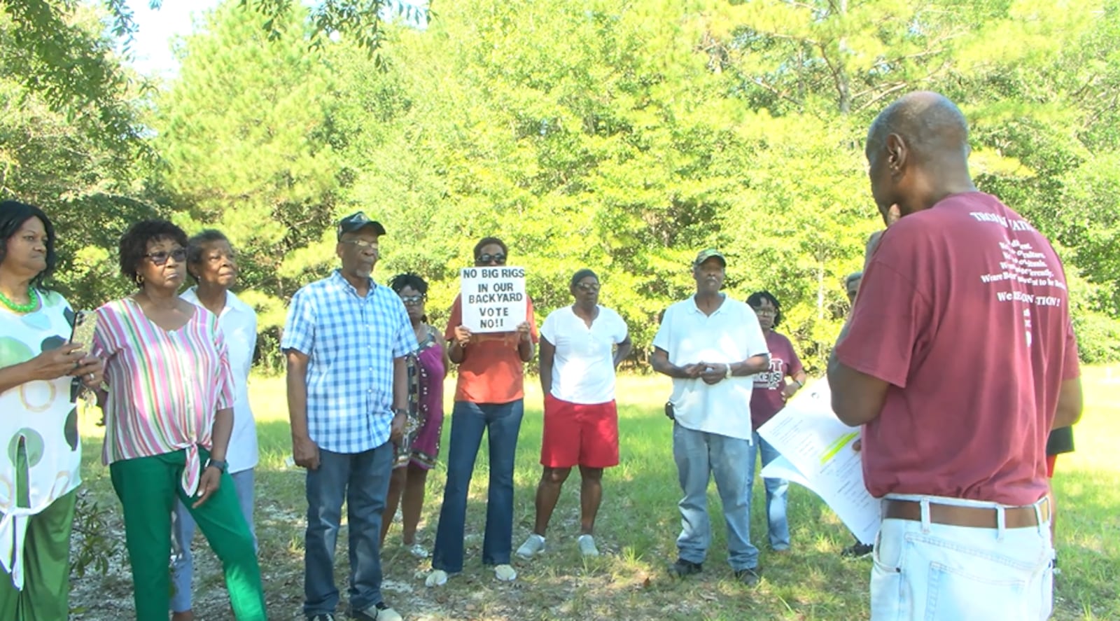 East Albany neighbors are fighting a proposed 24/7 truck stop along Don Cutler Sr. Drive.