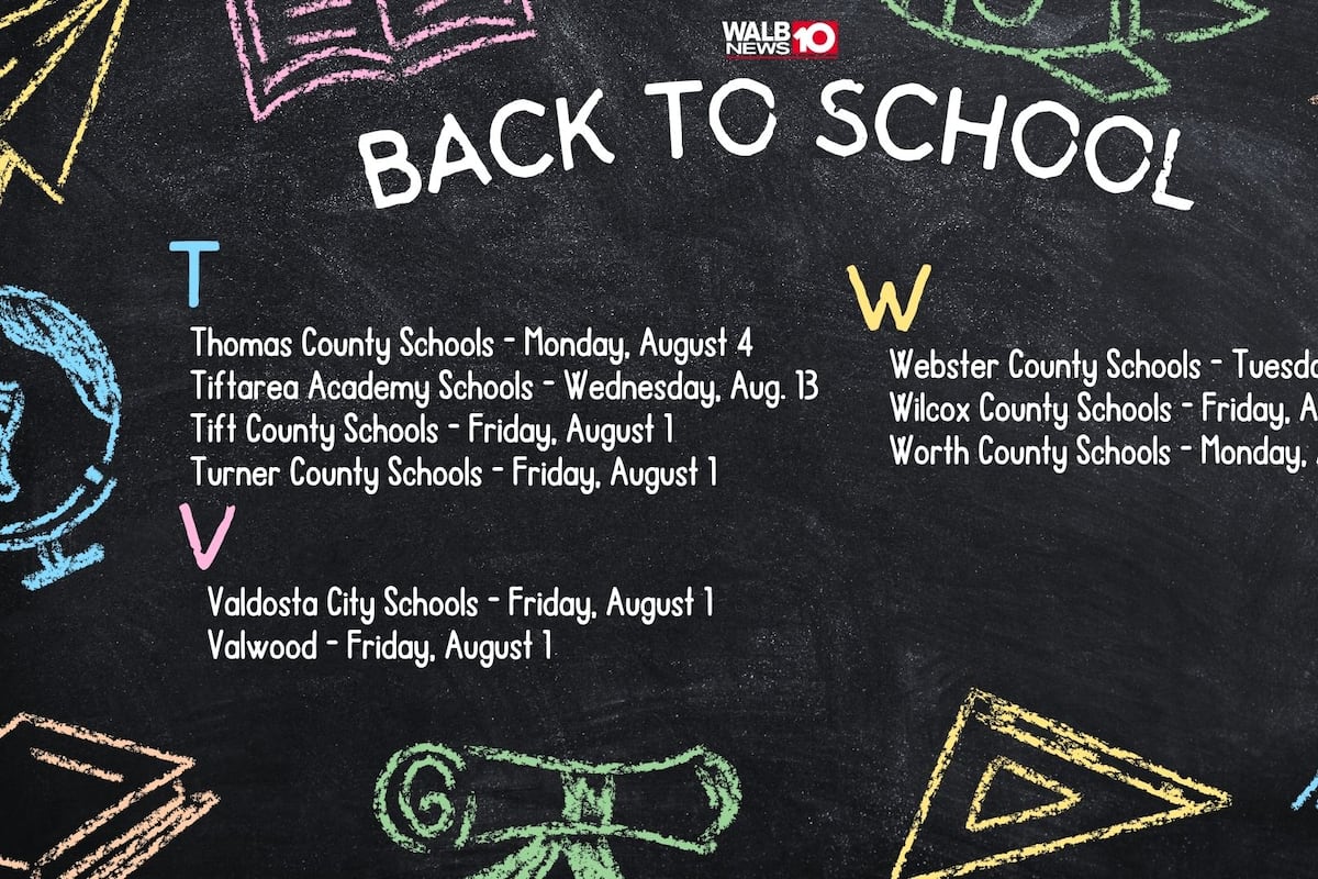 20252026 School Schedule When school starts for your district