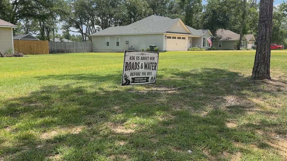 Residents concerns were serious enough that signs went up in the subdivision warning potential...
