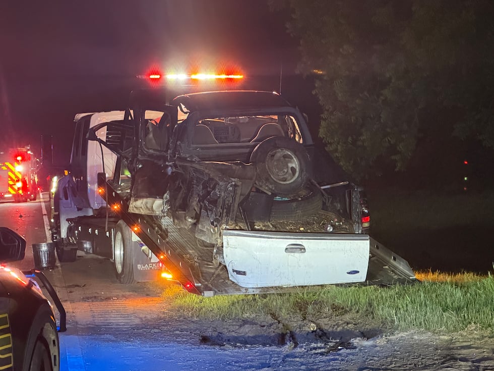 Authorities said both drivers suffered minor injuries but declined transportation to a hospital.