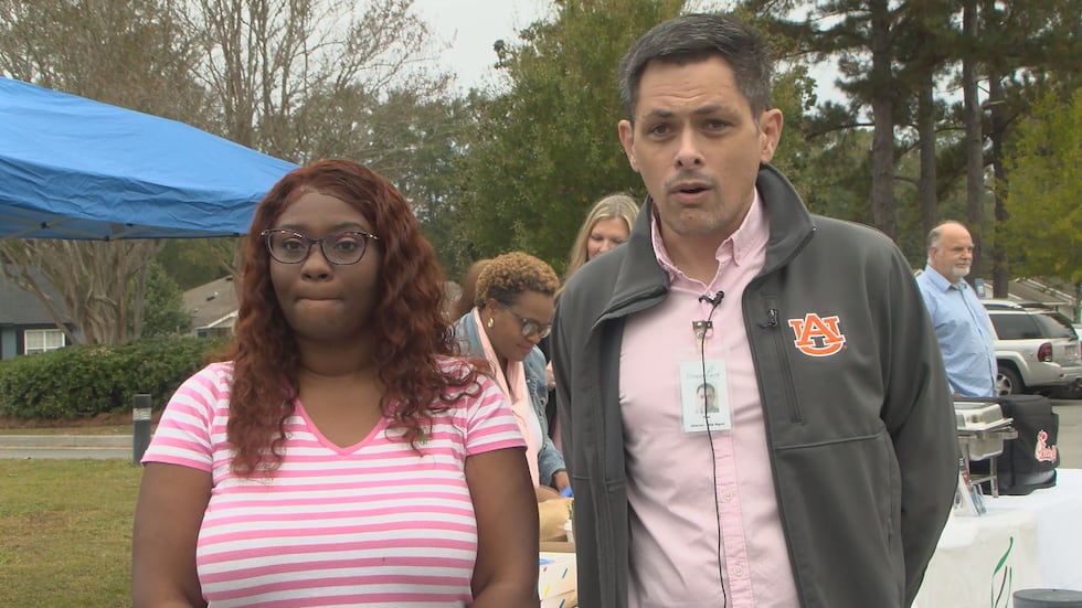 Jamayla Morehead says this is an annual event for Greenleaf.