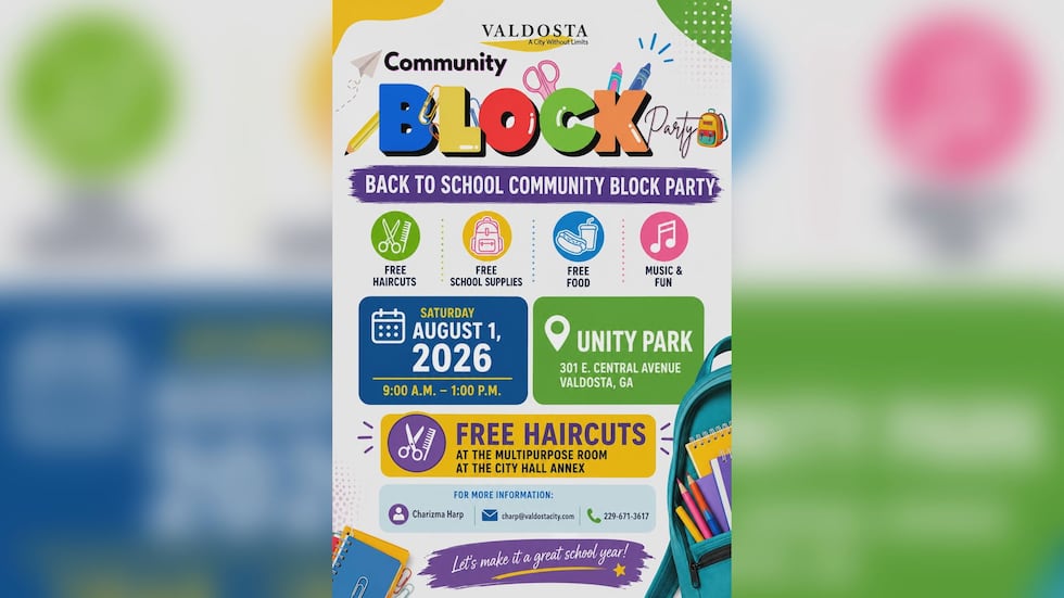 Valdosta Back to School Block Party