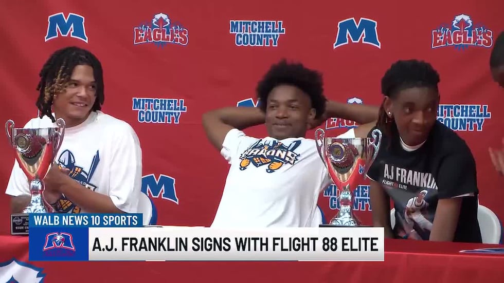 Three Mitchell County Eagles sign to the next level