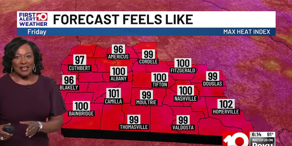 Dangerous Heat Building into the Weekend