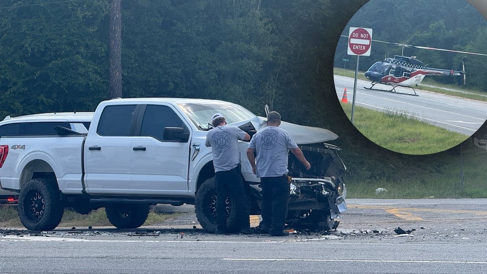1 life flighted after wreck in Worth County; Highway closed as crews respond