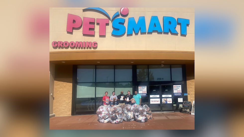 The Dougherty County Police Department extends a big thank you to PetSmart.