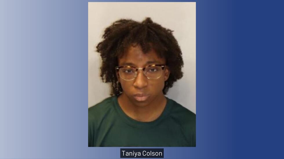 Taniya Colson's mugshot.