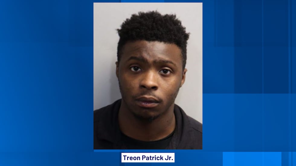 Treon Patrick Jr.'s mugshot.