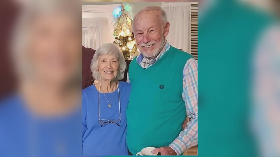 88-year-old Amos Anderson spent some time on September 20, 2024, doing yard work at his Mount...