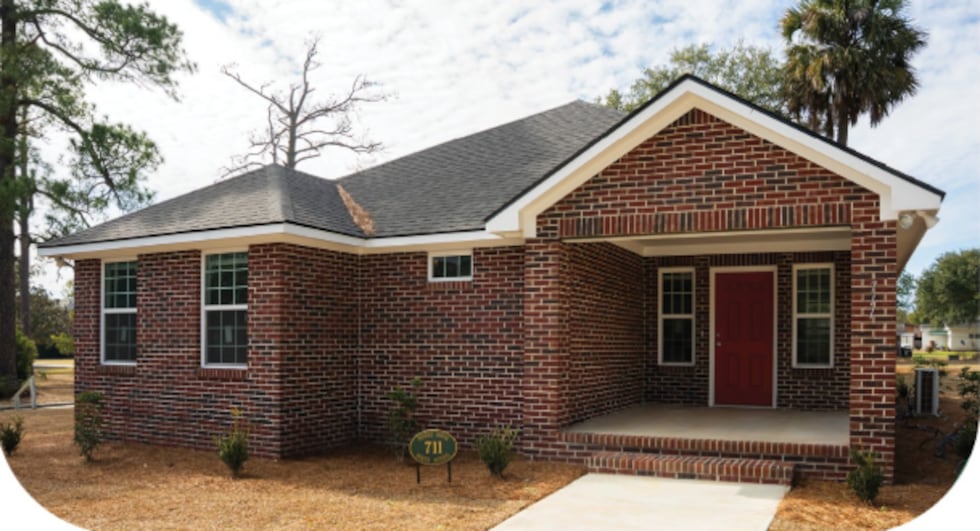 An Albany family of three will be dedicated to a newly constructed Habitat for Humanity home...