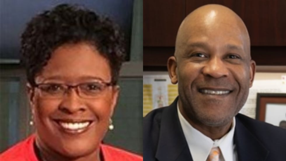 Keisha Sean Waites, left, and Deandre Mathis, right, are vying for the Democratic nomination...