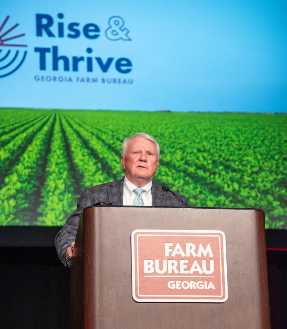 Jon Burns outlined what the Georgia legislature has done to help farmers and timber producers...