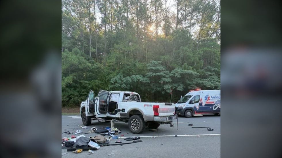 Southbound lanes reopen after brief closure near Rucker Road