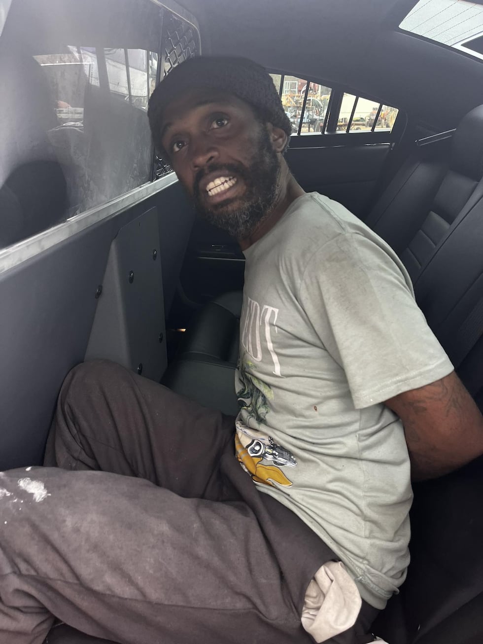 Tommy Johnson was arrested after a 911 call reported him for allegedly speeding, driving...