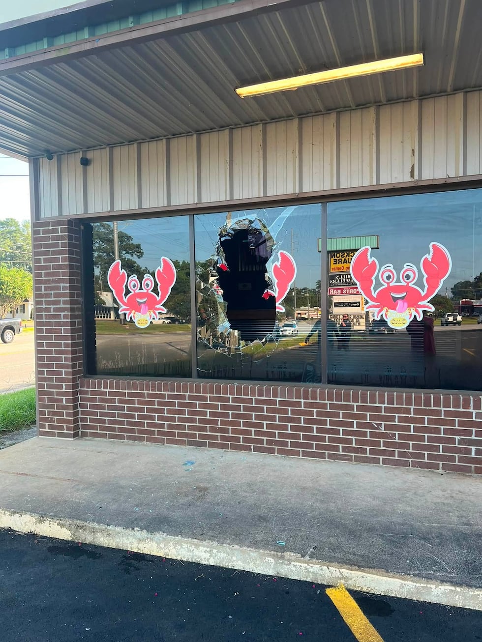 A quiet Thursday morning was shattered when a tire flew off a truck and crashed through the...