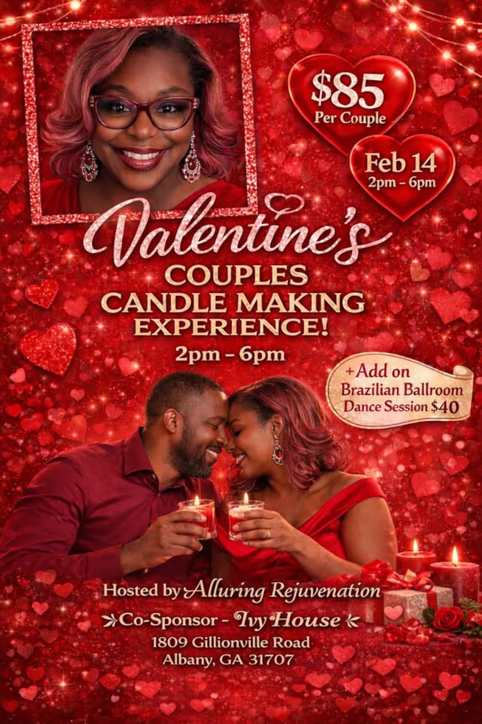 “Couples Candle Making Experience” at Ivy House Event Venue