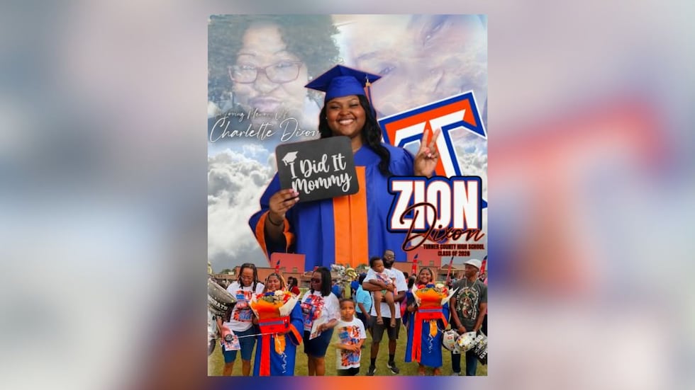 Turner County High School brings graduation to hospice room so terminally ill mother can watch...