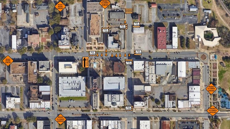 Portion of Pine Avenue to be Closed