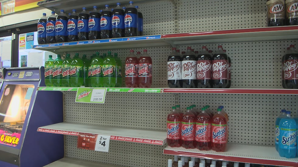 Soda includes artificial dyes.