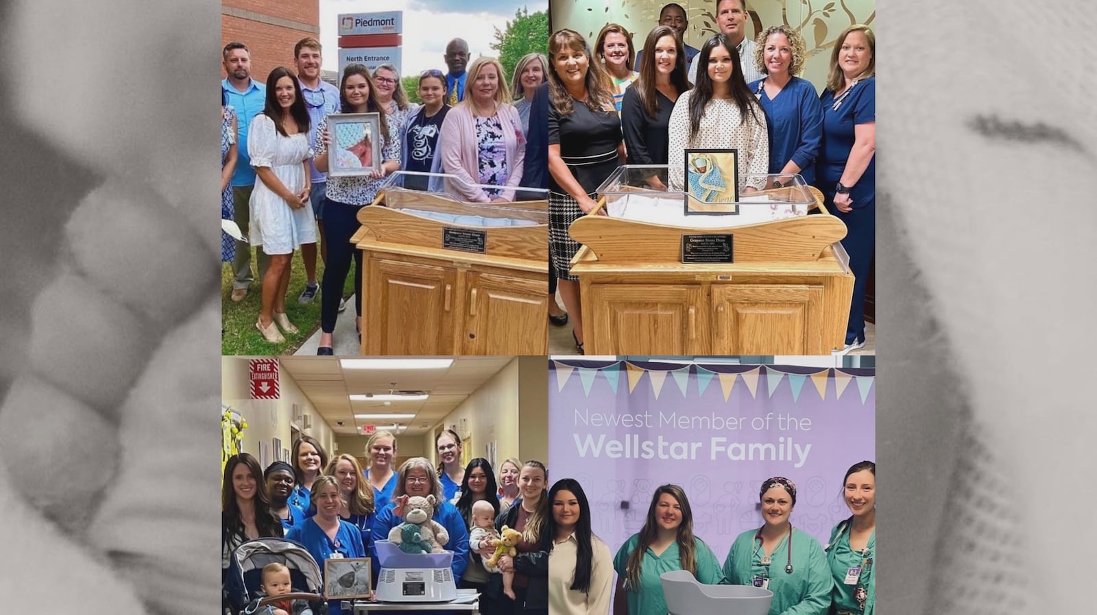 Weeks after leaving the hospital, Dean and her husband created Grayson’s Footprints Foundation...