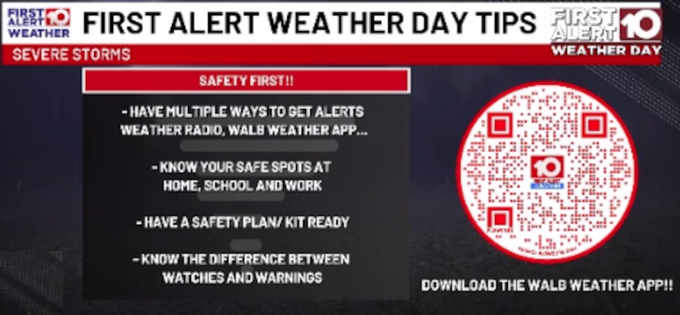First Alert Weather Day Tips