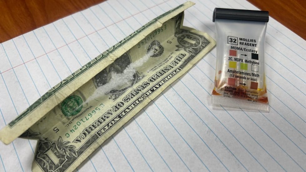 A man is facing drug and weapons charges after a patrol officer reported finding suspected...