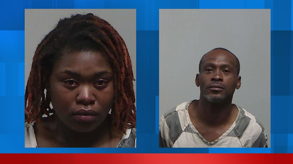 Robert Louis Brown, 41 , and Aiyah Foster, 25 are currently being held at the Tift County Jail