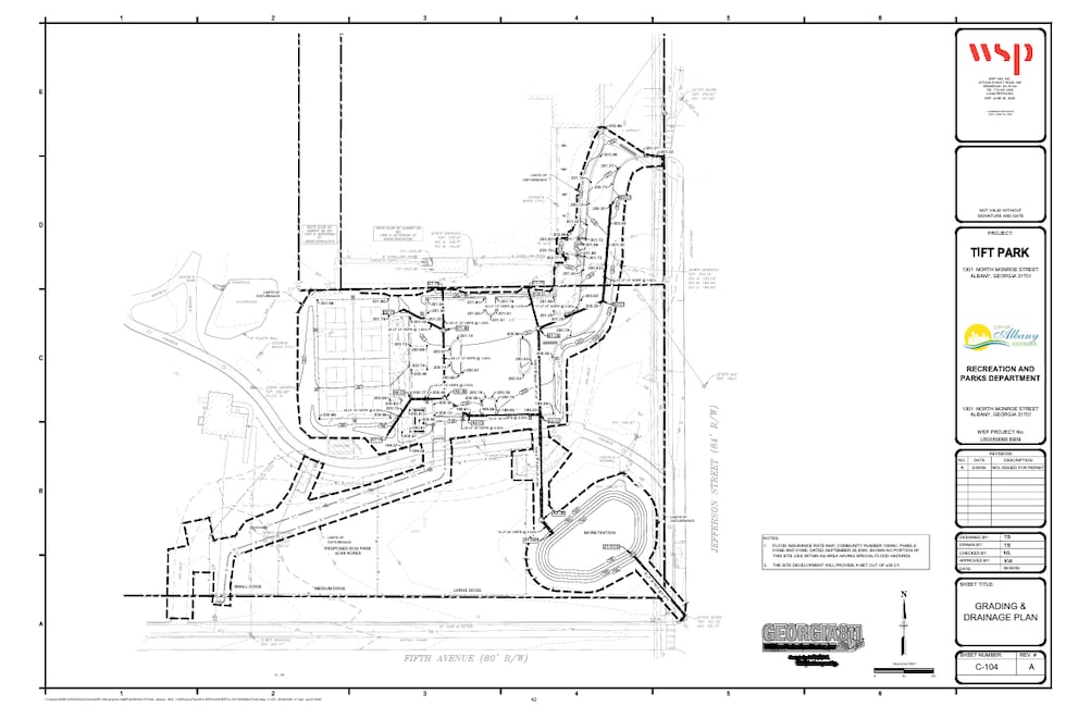 Tift Park (Albany, GA) redesign project