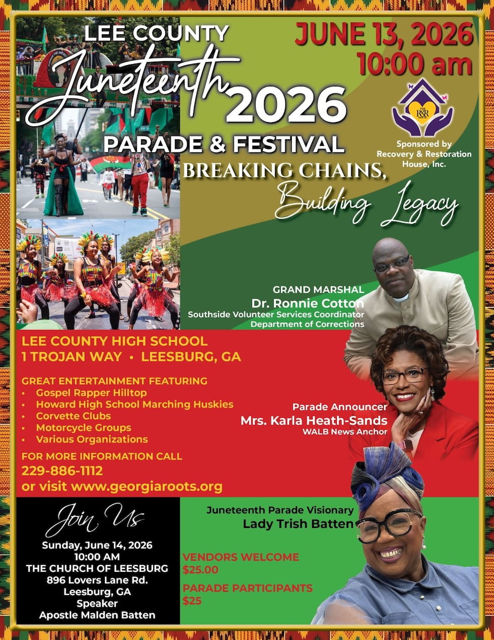 Juneteenth Parade & Festival, Lee County