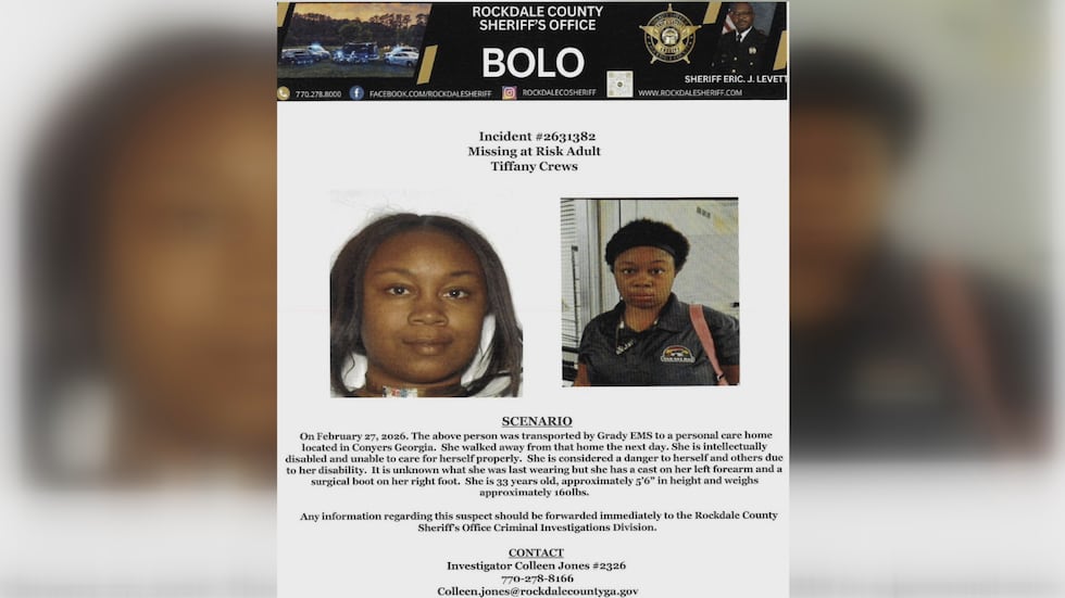 Tiffany Crews is originally from Moultrie, GA. If you know anything about her whereabouts...