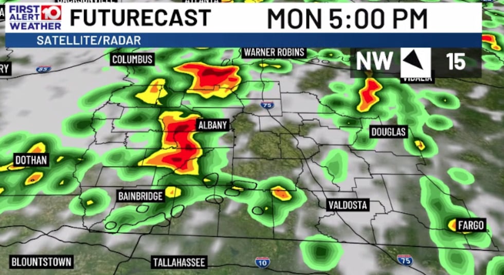 Memorial Day Afternoon will bring Numerous Storms