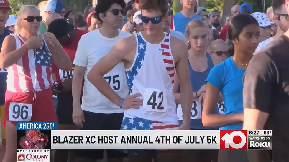 Proceeds from the run benefit the VSU cross country team
