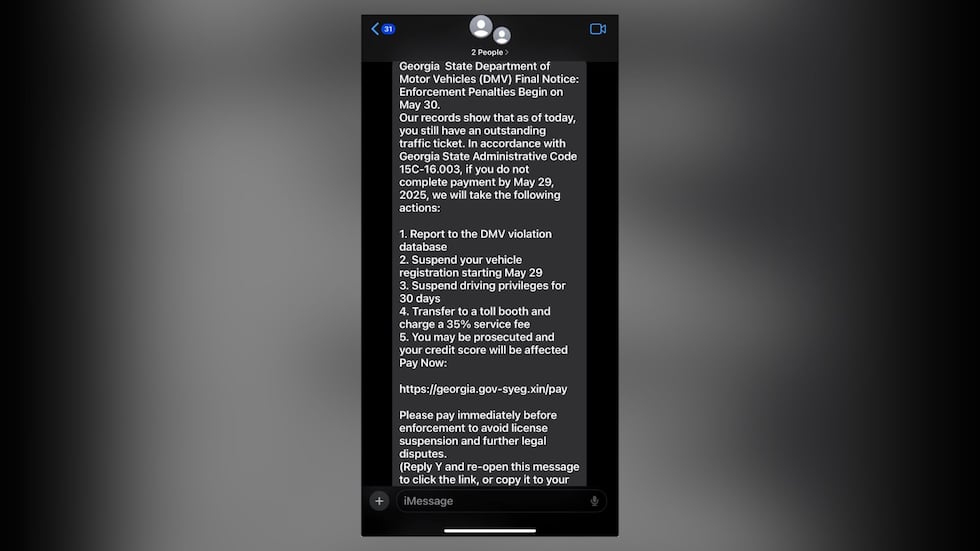The scam claims that victims have unpaid tickets and threatens license suspensions unless...