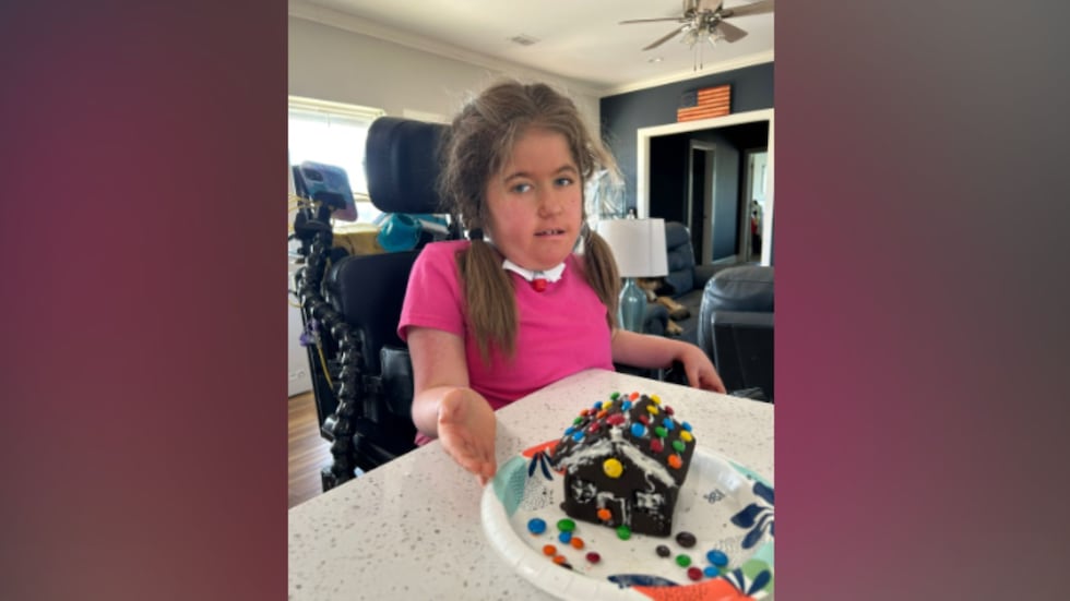 Abby has been diagnosed with central core myopathy, a rare genetic muscle disease that causes...