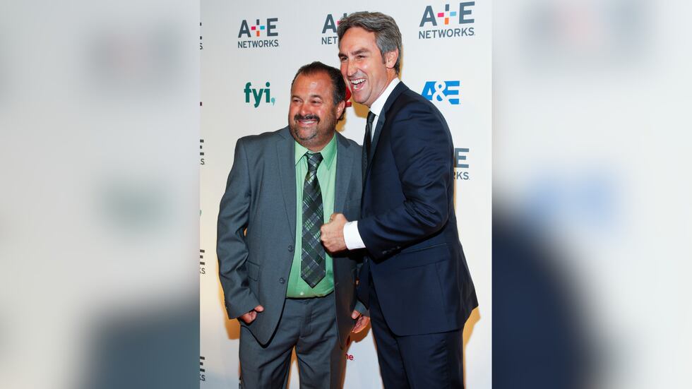 FILE - Mike Wolfe told People in an exclusive interview that he was with "American Pickers"...