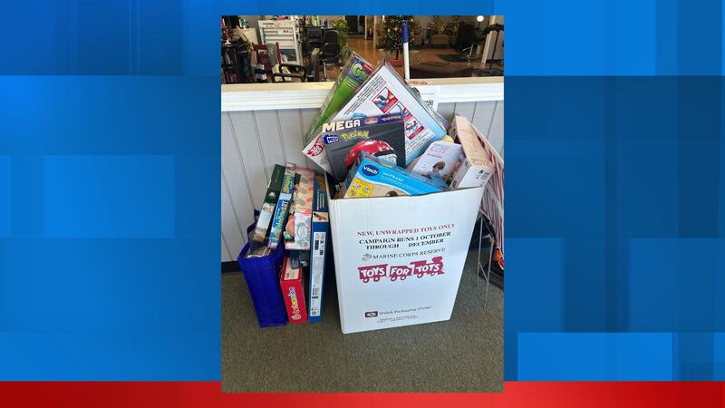 The Toys for Tots distribution week will be from Dec. 15-21.