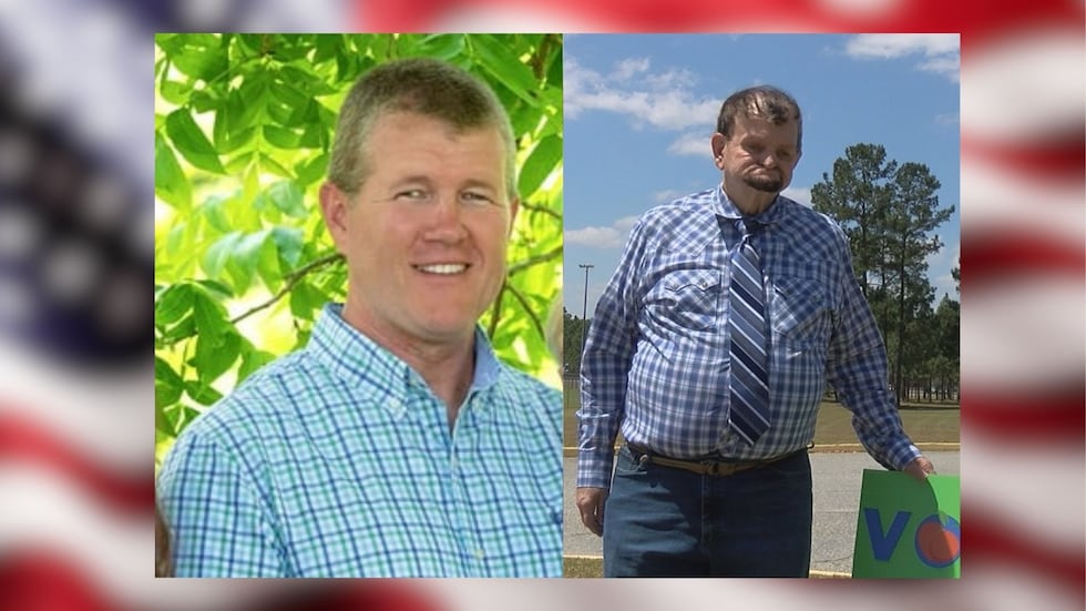 Incumbent Denver Braswell (left) and Seaborn Folsom (right) are in the running for the...
