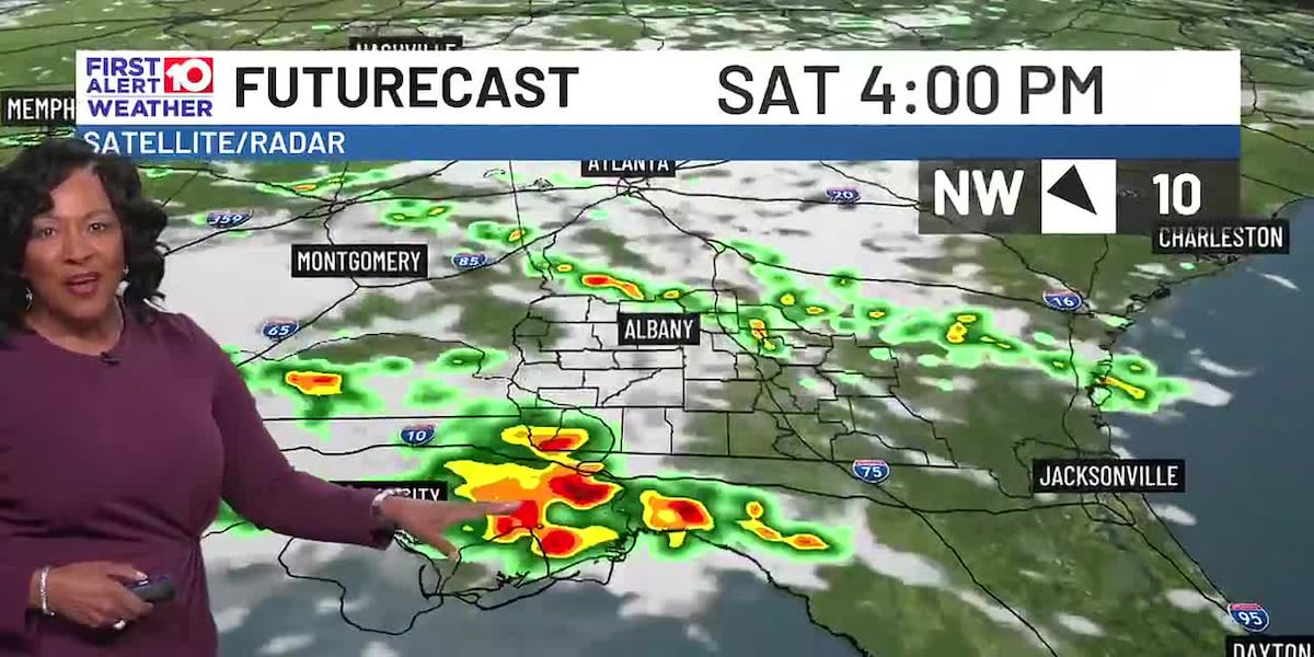 Weekend rain with possible flash flooding before drying out early week